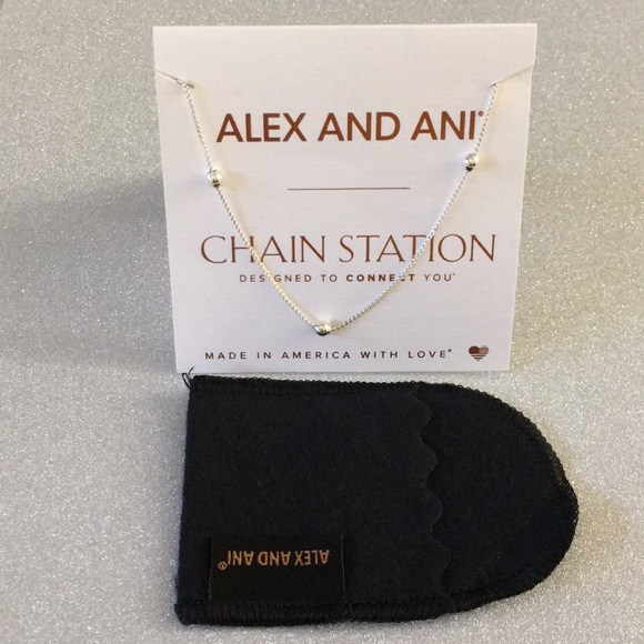 Alex and Ani Jewelry - Brand New Alex and Ani Expandable Chain Necklace